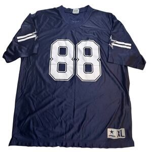 Dallas Cowboy's IRVIN Jersey Blue/White Size XL Authentic Apparel